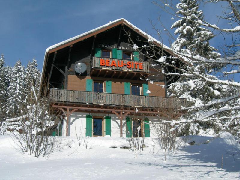 Готель Le Coucou Et Chalet Beau-Site Les Rasses Екстер'єр фото